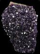 Dark Purple Amethyst Cut Base Cluster - Uruguay #36643-1